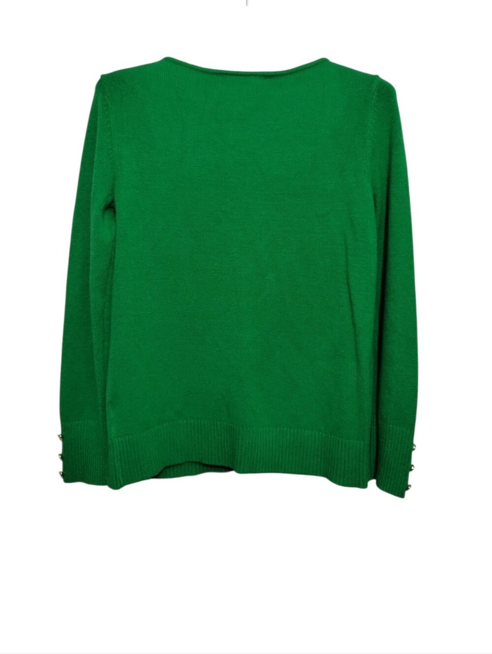 Lilly Pulitzer Lola Boatneck Sweater Women's L Pullover Kelly Green Preppy - Picture 3 of 7